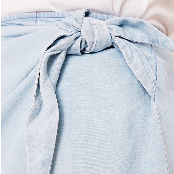 Urban Outfitters Blue wrap skirt - Picture 3 of 7
